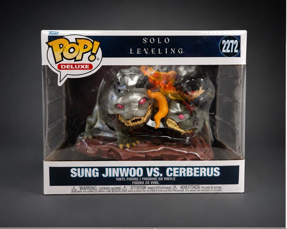 Funko Pop! Deluxe – Sung Jinwoo vs. Cerberus (Solo Leveling #2272)